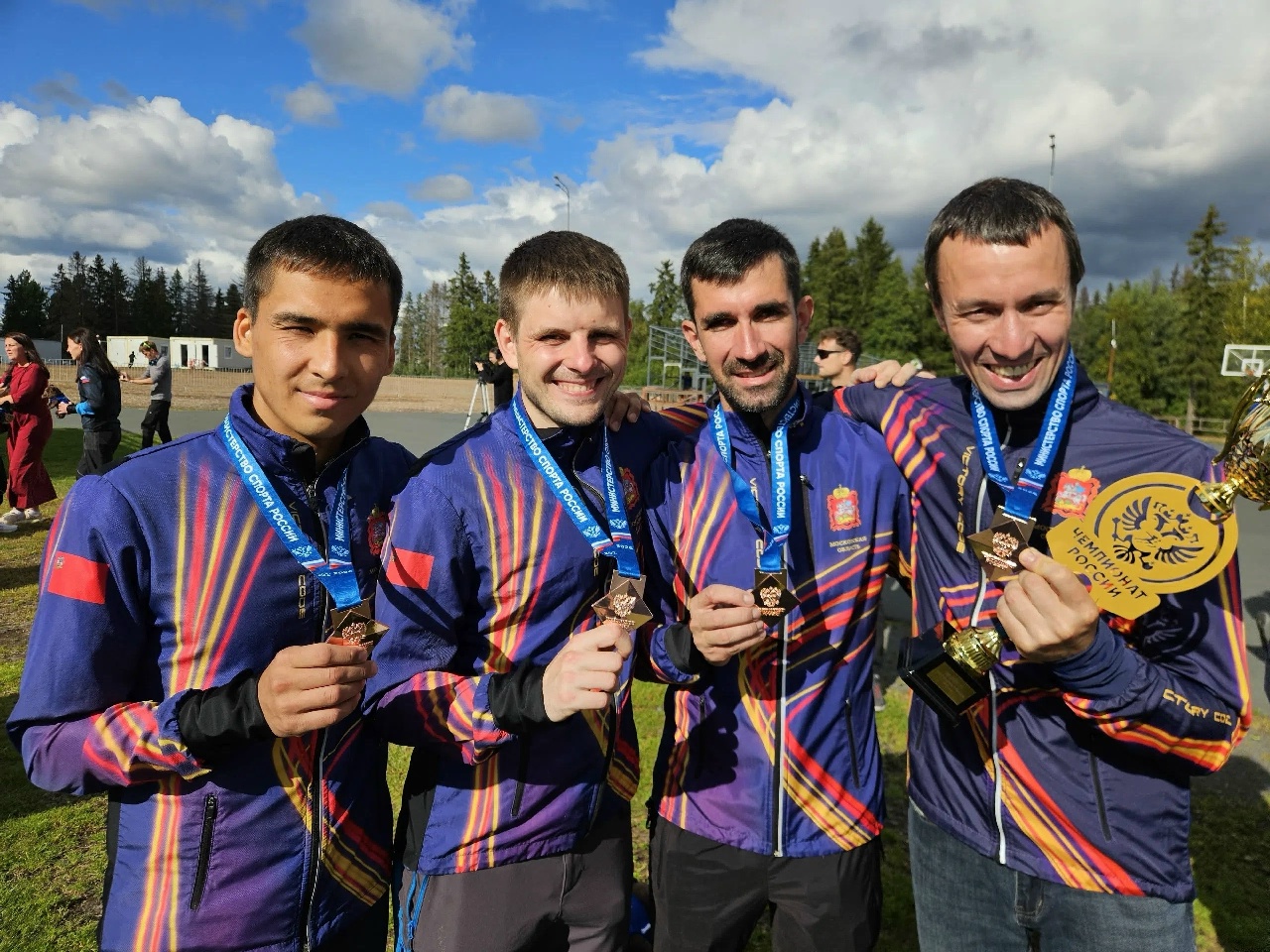 Команда школы им. А. П. Горелова заняла третье место Чемпионата России по спортивному туризму